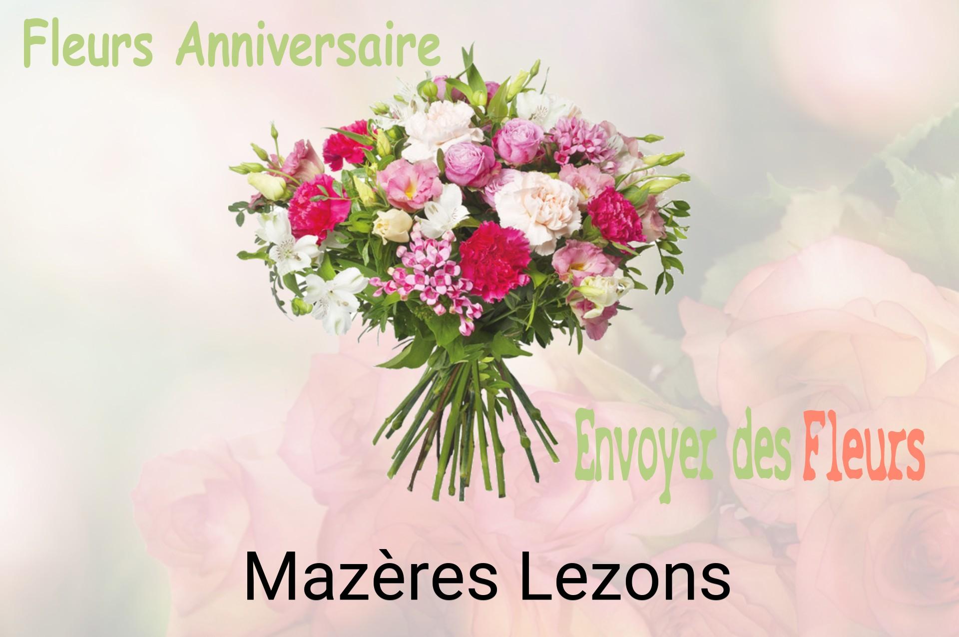 Bouquet de fleurs d’anniversaire livré à Mazères-Lezons